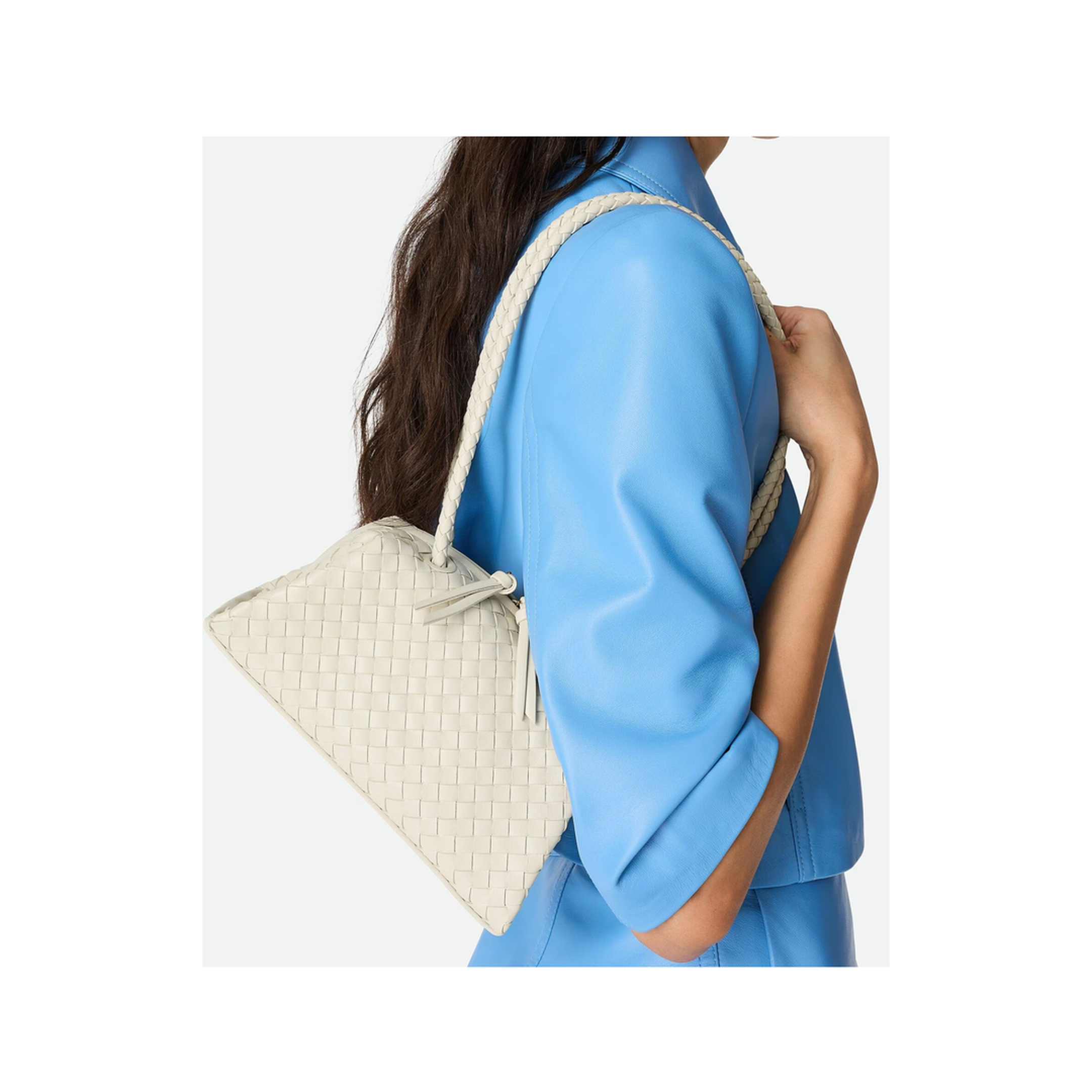 Tokyo Shoulder Bag In White - Image 4