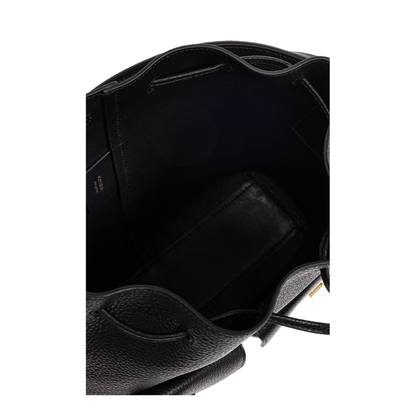 Leather Bucket Shoulder Bag - Image 5