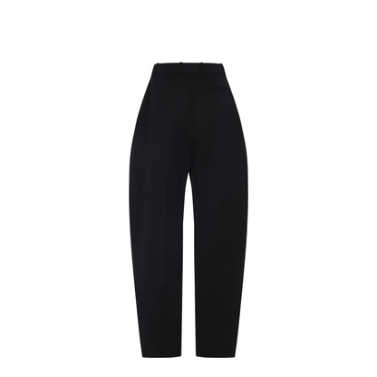 High Waist Wool Trousers - Image 3