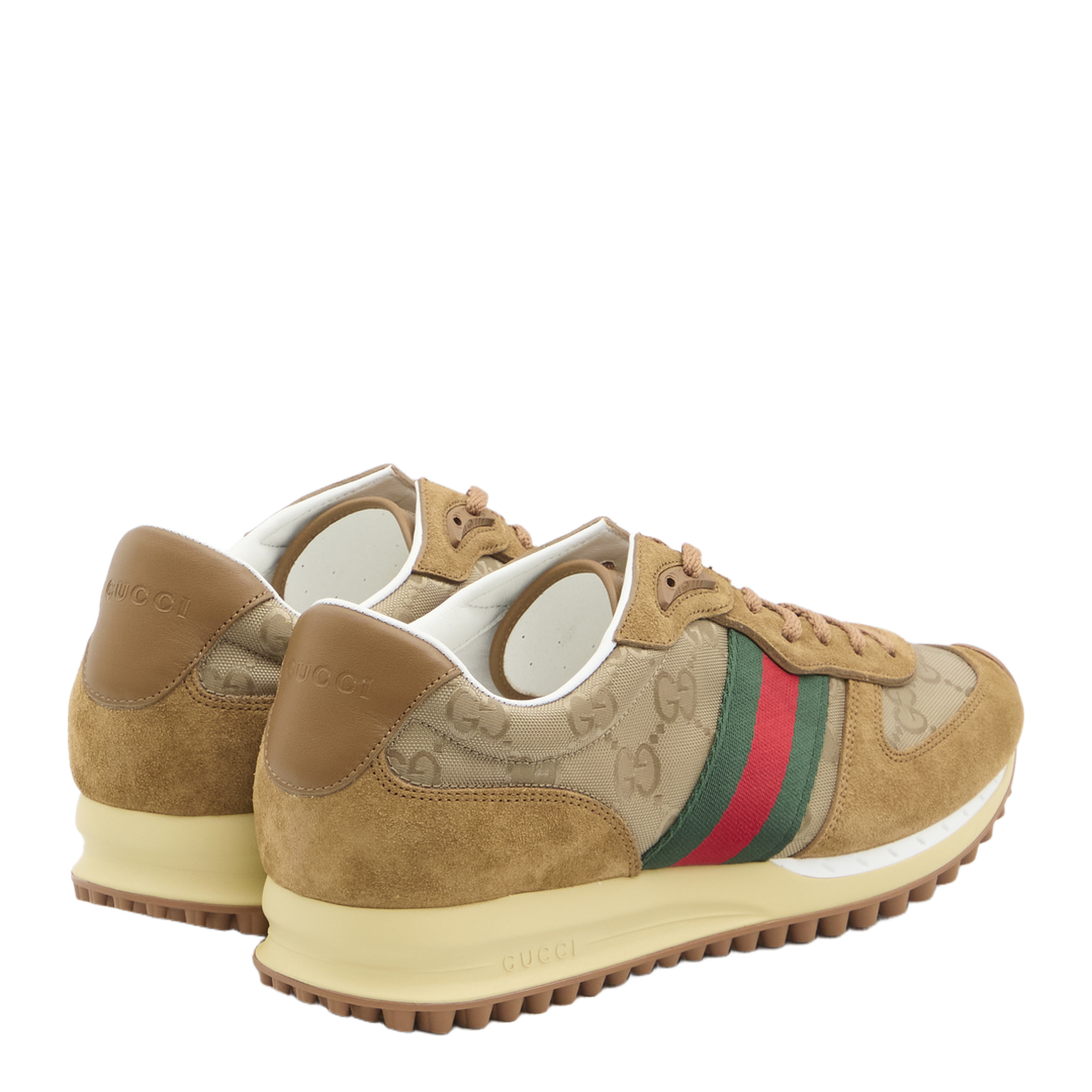 Re-Motion GG Nylon and Suede Sneakers - Image 3