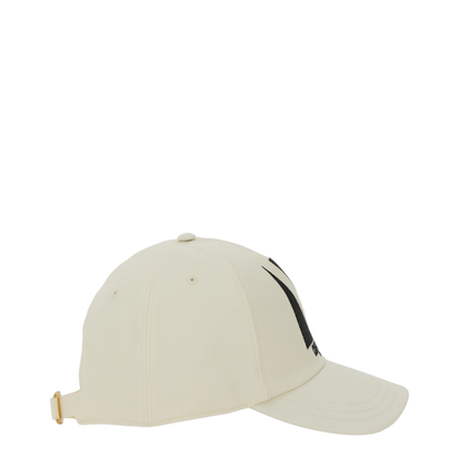 Ivory Cotton Baseball Cap - Image 2