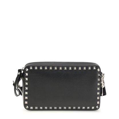 Rockstud Leather Shoulder Bag - Image 1