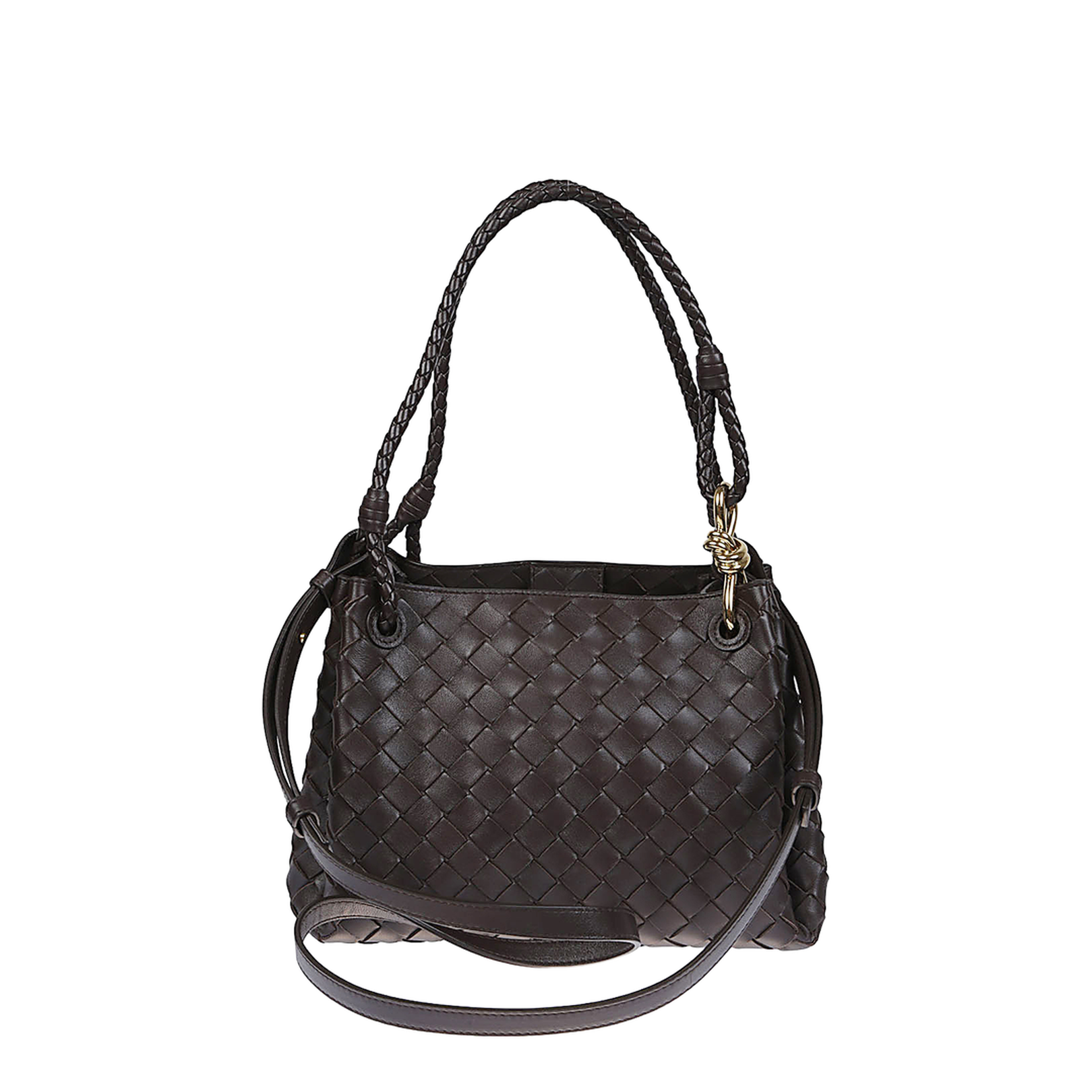 Parachute Medium Lambskin Shoulder Bags - Brown - Image 2