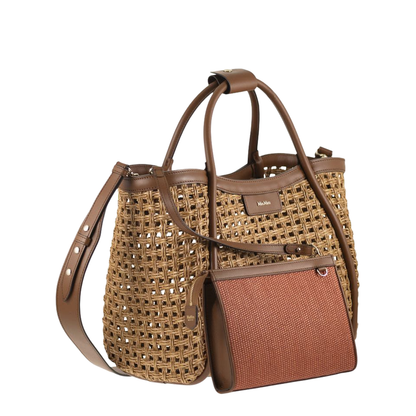 Small Marine Bag in Woven Natural Fibre - Image 4
