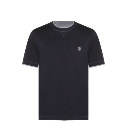 Logo Cotton T-Shirt Black - Image 1