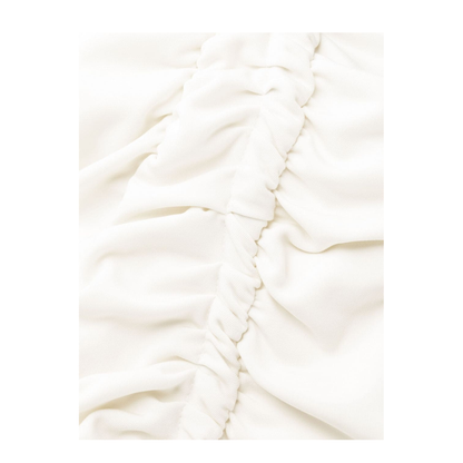 Asymmetric Ruched Minidress - Image 3