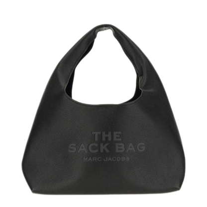 Full-Grain Leather Handbag - Black - Image 2