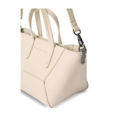 BC Duo Mini Calfskin Bag - Ivory - Image 2
