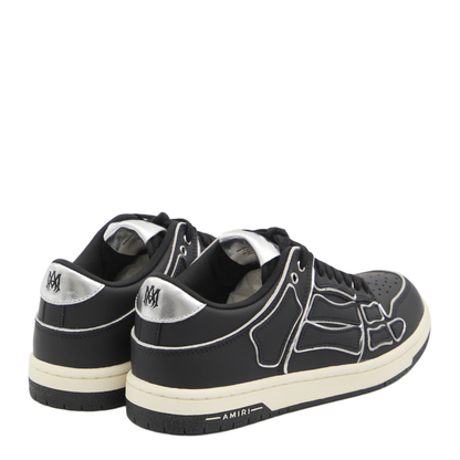 Skel Top Low Black Sneaker With Logo Patch - Image 3