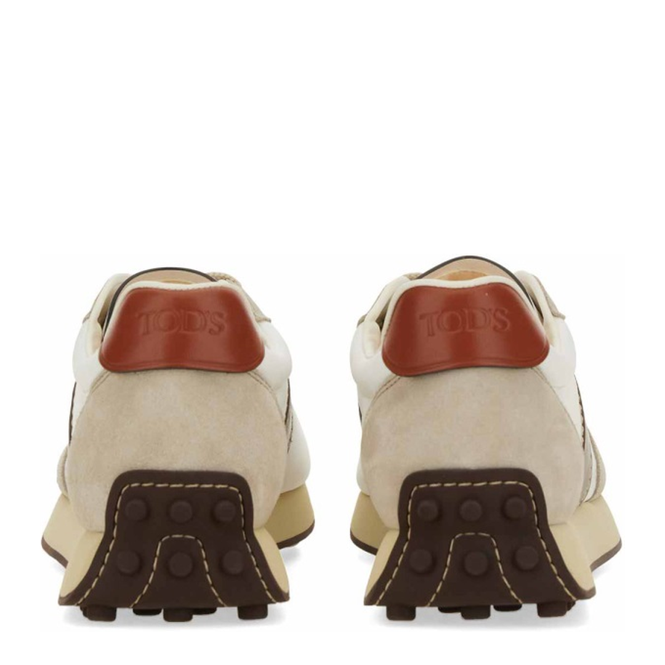 Leather and Fabric Sneaker - Image 3