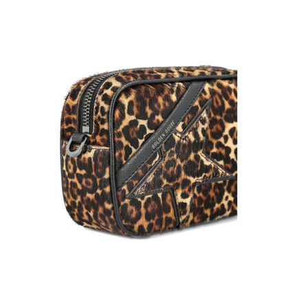 Mini Star Bag Mini Pony Skin Crossbody Bag - Beige, Brown and Black - Image 3