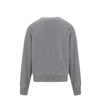 V Neck Cashmere Sweater - Image 2