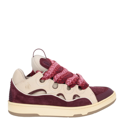 Leather Curb Sneaker - Image 1