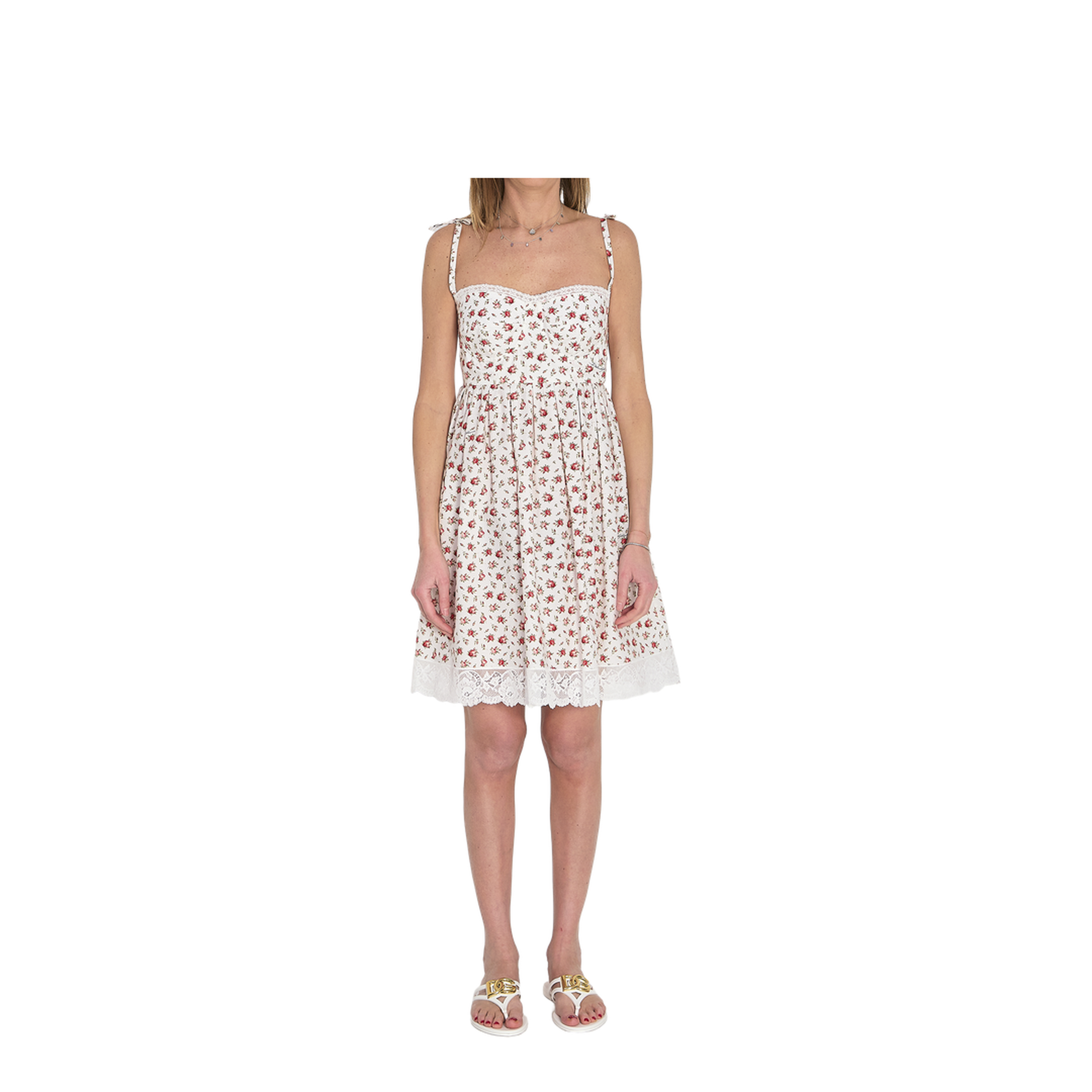 Short Poplin Dress - Image 1