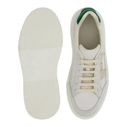 Leather Sneakers with Gancini Patch - Image 5