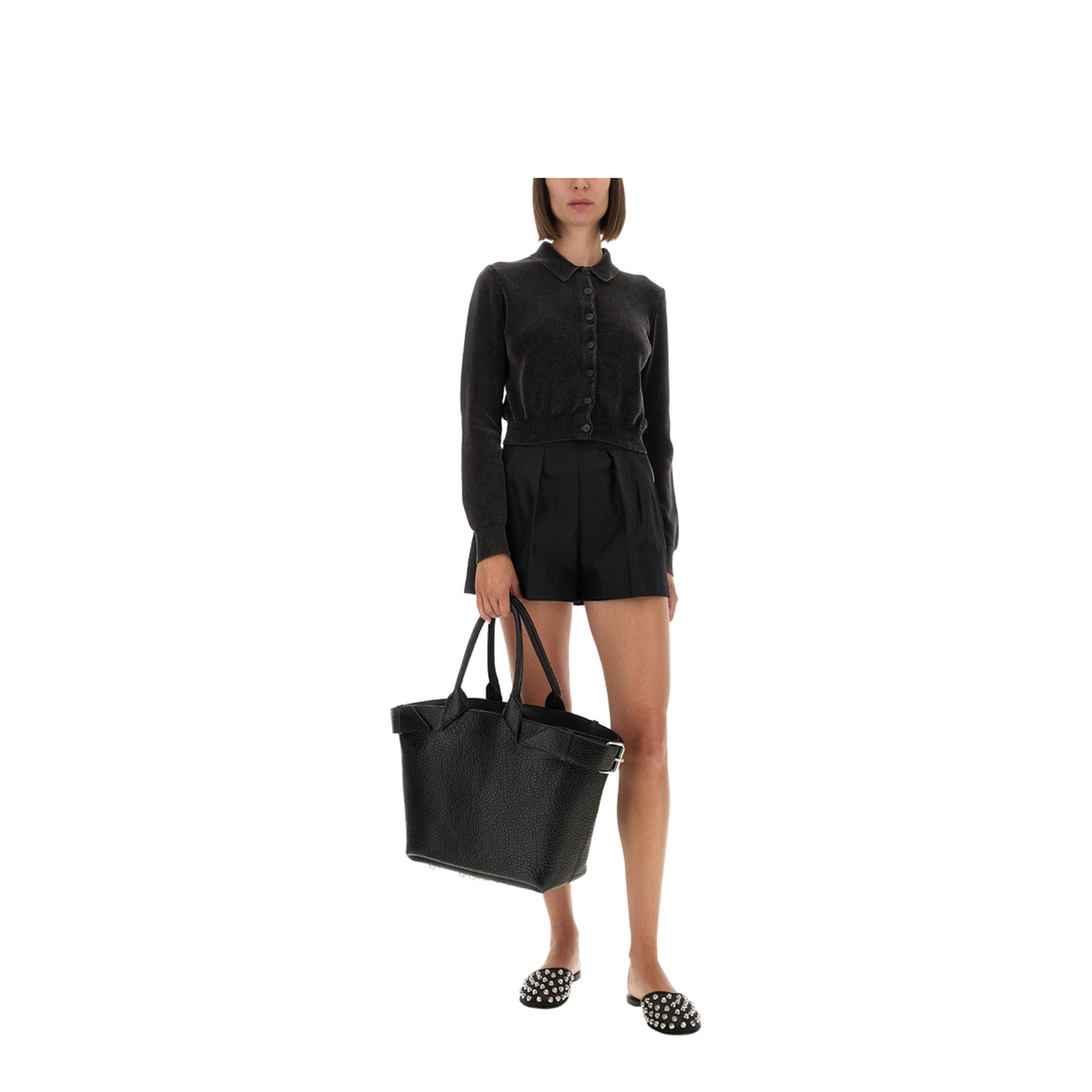 Cardigan with Collar - Image 2