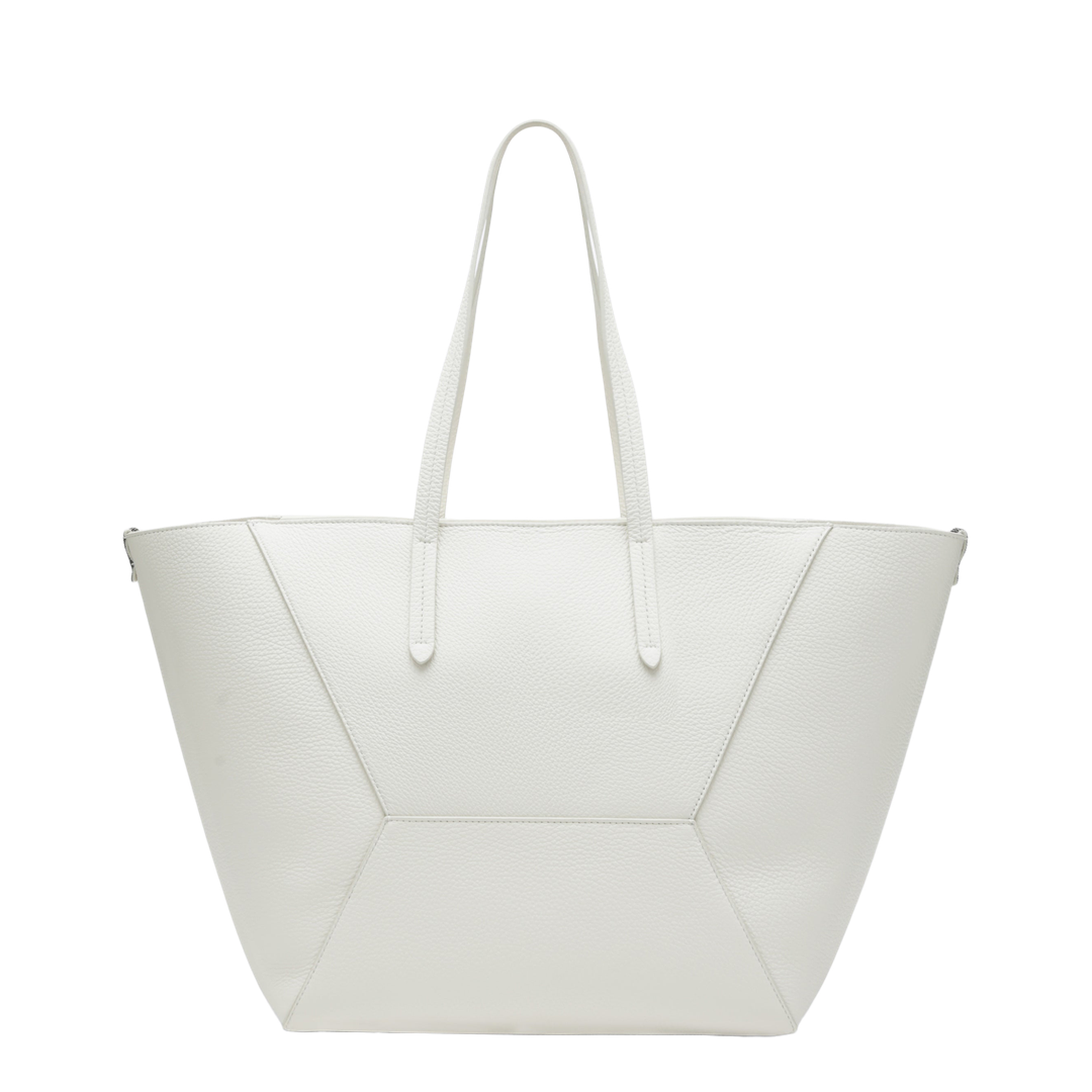BC Duo Calfskin Tote - Ivory - Image 2