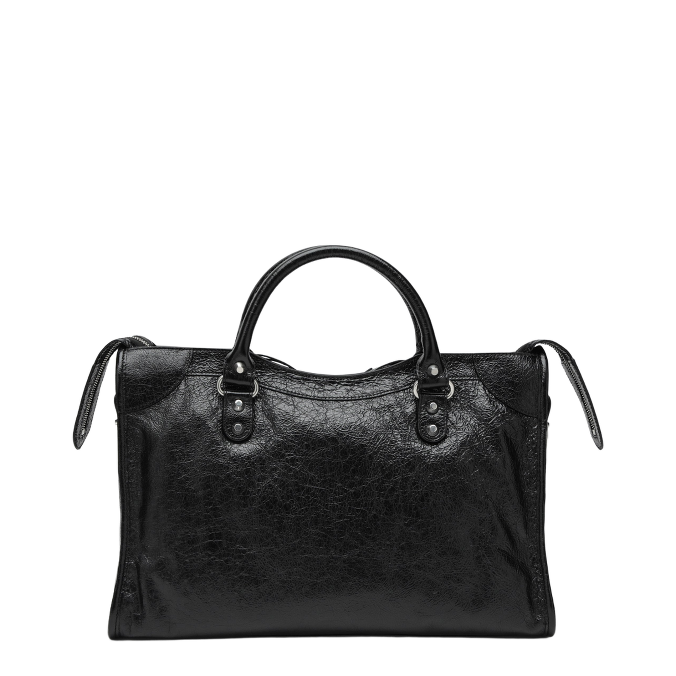 Le City Medium Arena Lambskin Bag - Black - Image 2