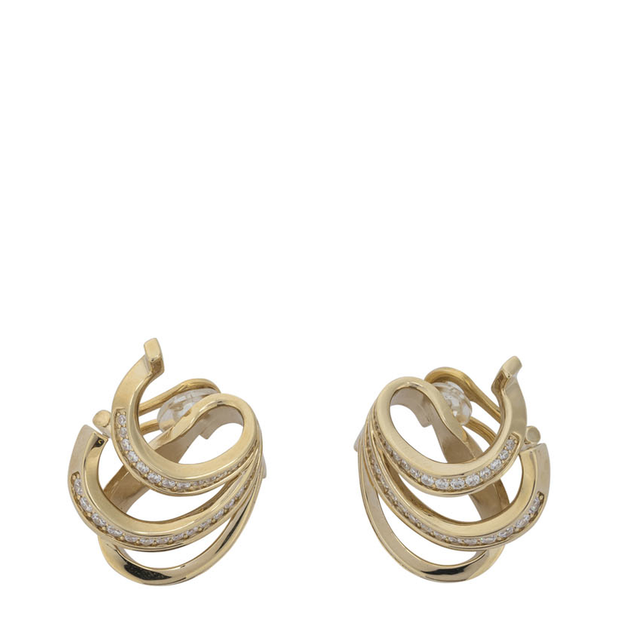 "Triplo Gancini" Earrings - Image 1