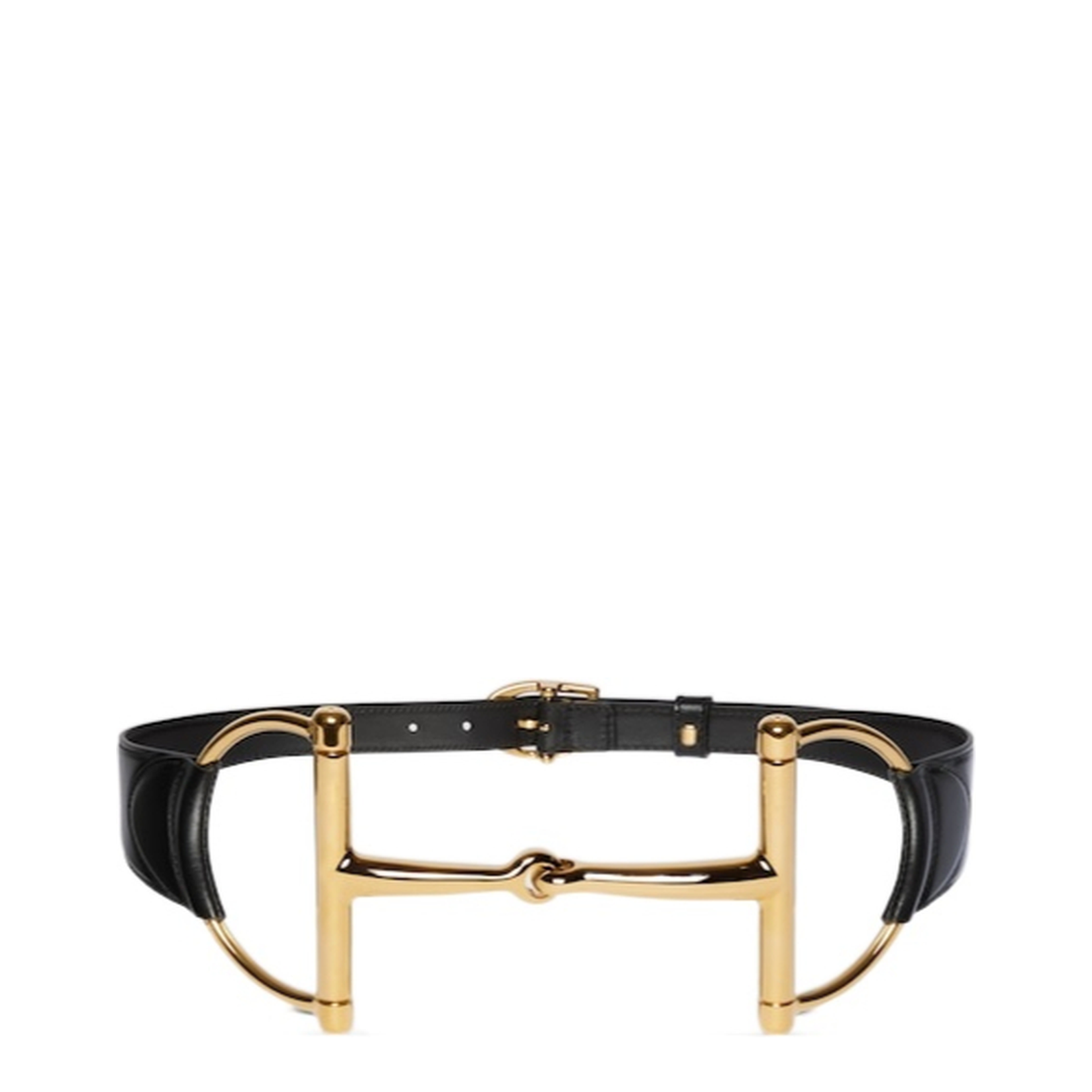 Wide Belt with Oversized Horsebit - Image 1