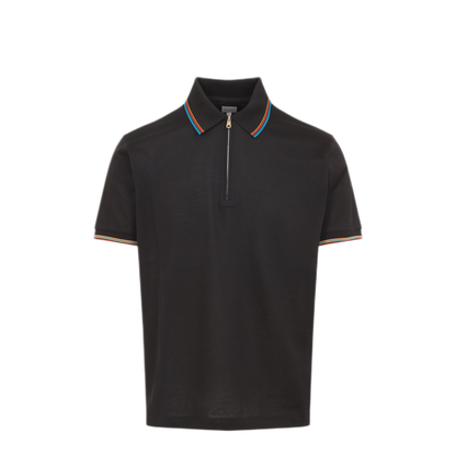 Str Detail Polo Shirt - Image 1