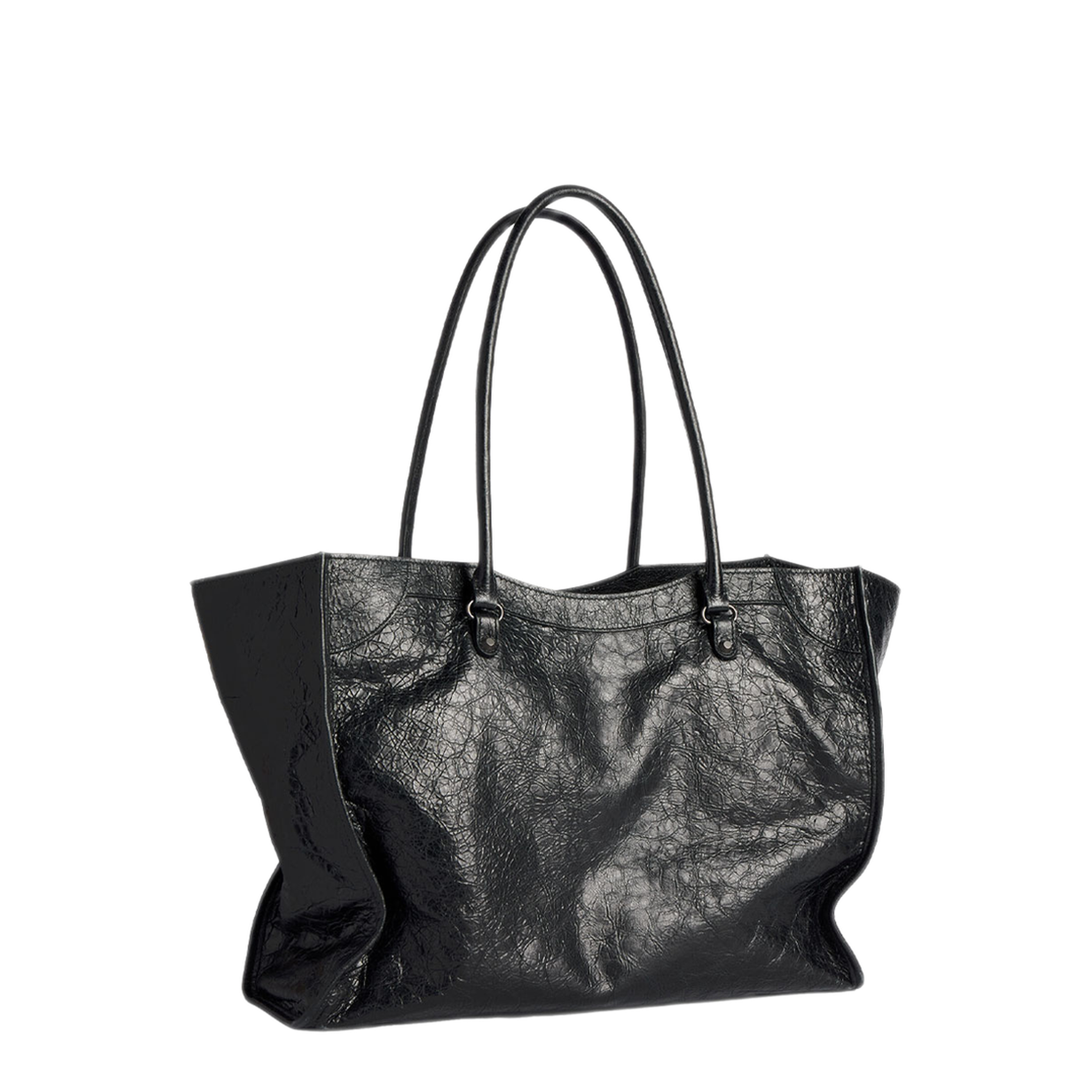 City Tote Bag Medium in Arena Lambskin - Image 3