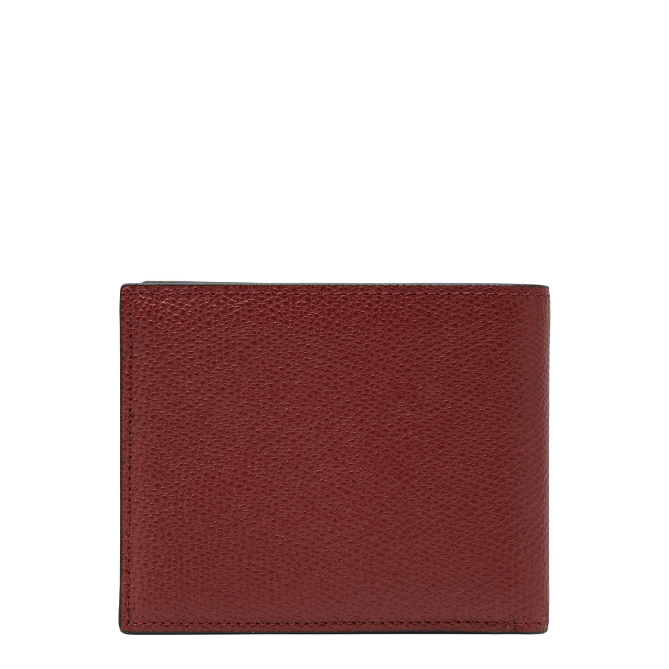 VLogo Signature Bi-Fold Wallet - Red - Image 2