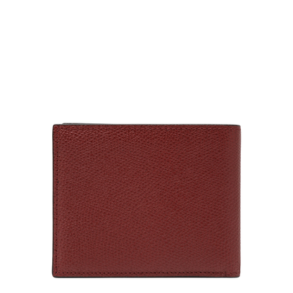 VLogo Signature Bi-Fold Wallet - Red - Image 2
