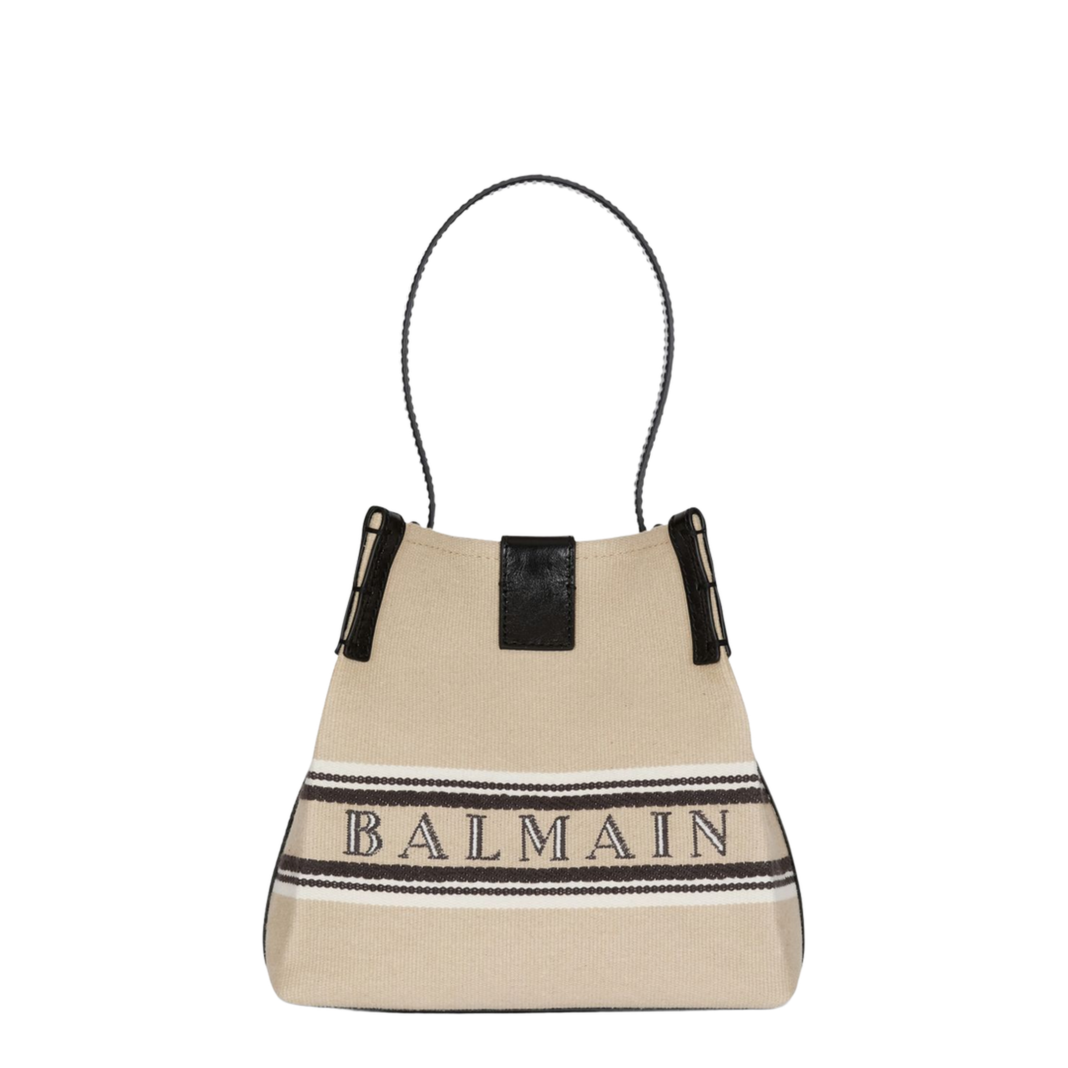 Release Bucket Bag Canvas Calfskin - Image 1