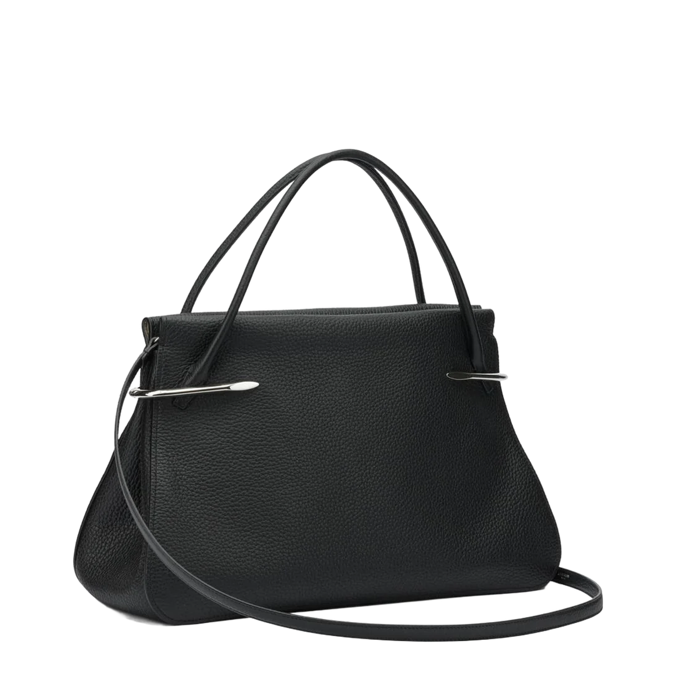 Pinch Medium Shoulder Bag Black - Image 2