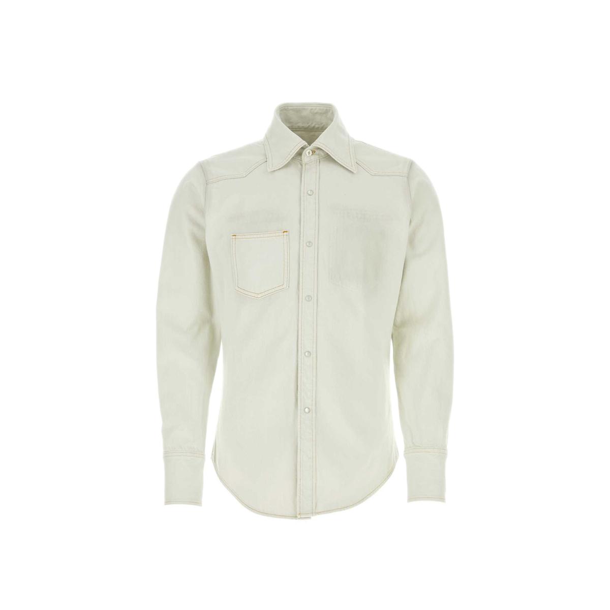 Cotton Denim Shirt - Image 1