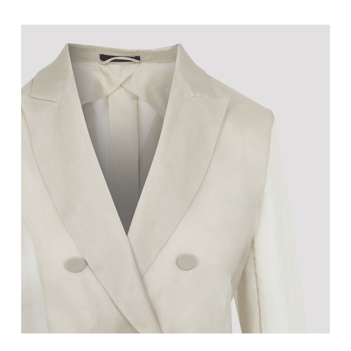 Pianoforte Slogan Organza Jacket - Image 6