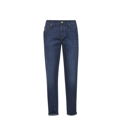 Embroidered-Logo Jeans - Image 1