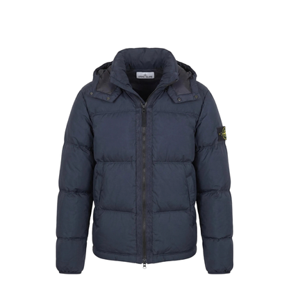 Tear-Resistant Down Jacket with Detachable Hood - Image 1