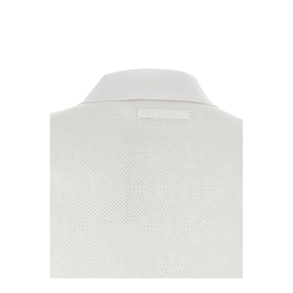 Pointelle Viscose Polo Shirt - Image 4