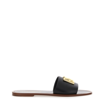 Leather Slide Sandal - Image 1
