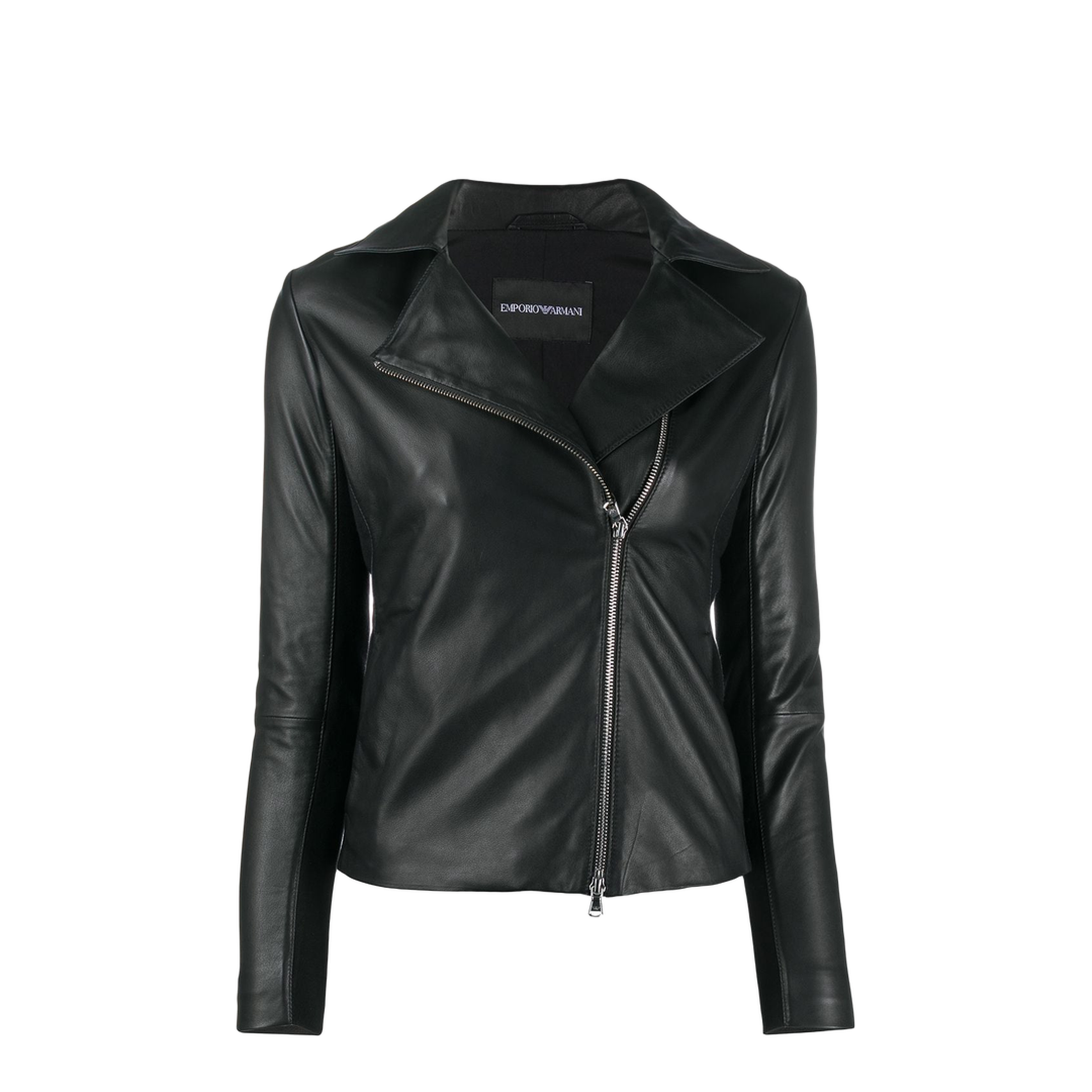 Leather Jacket in Black - Image 1