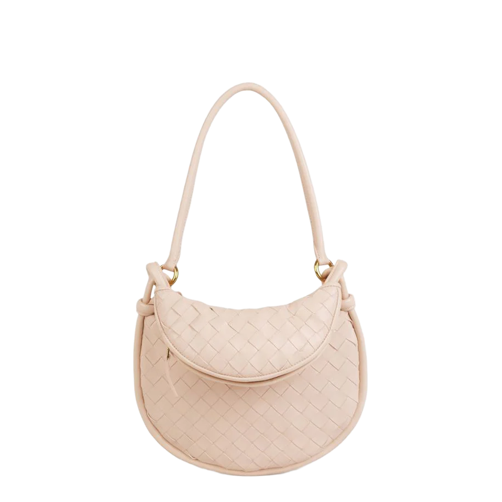 Gemeli Leather Shoulder Bags - Pink - Image 1