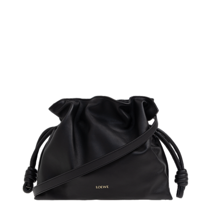 Flamenco Medium Shoulder Bag Black - Image 1