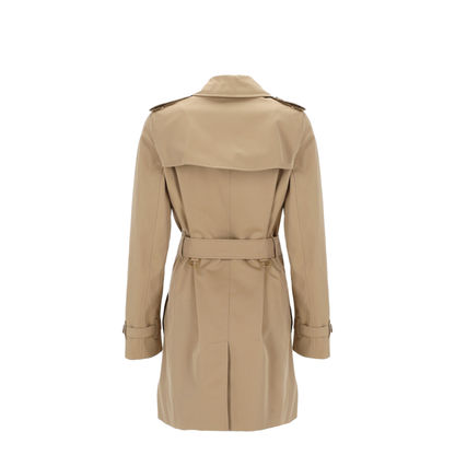 Beige Cotton Trench - Image 2