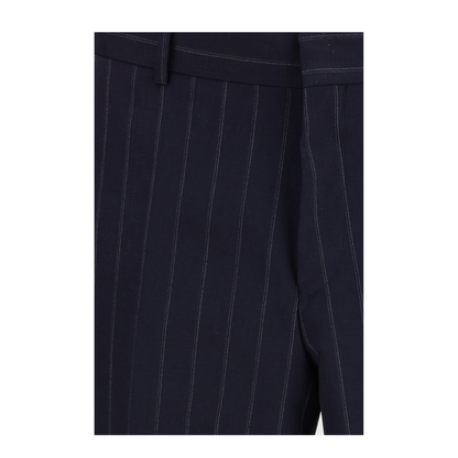 Striped Virgin Wool Suit - Image 3