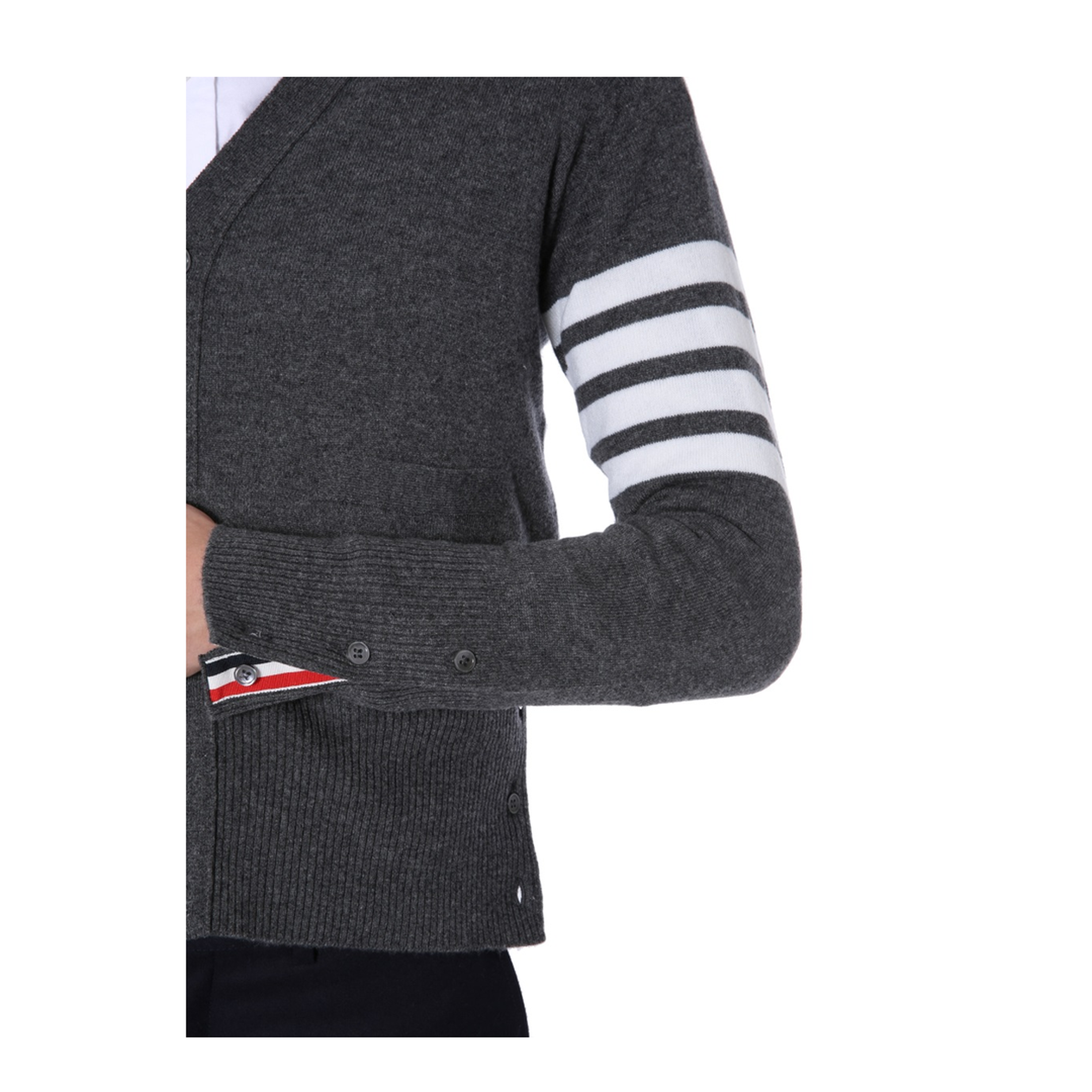 V-Neck Cardigan - Image 4