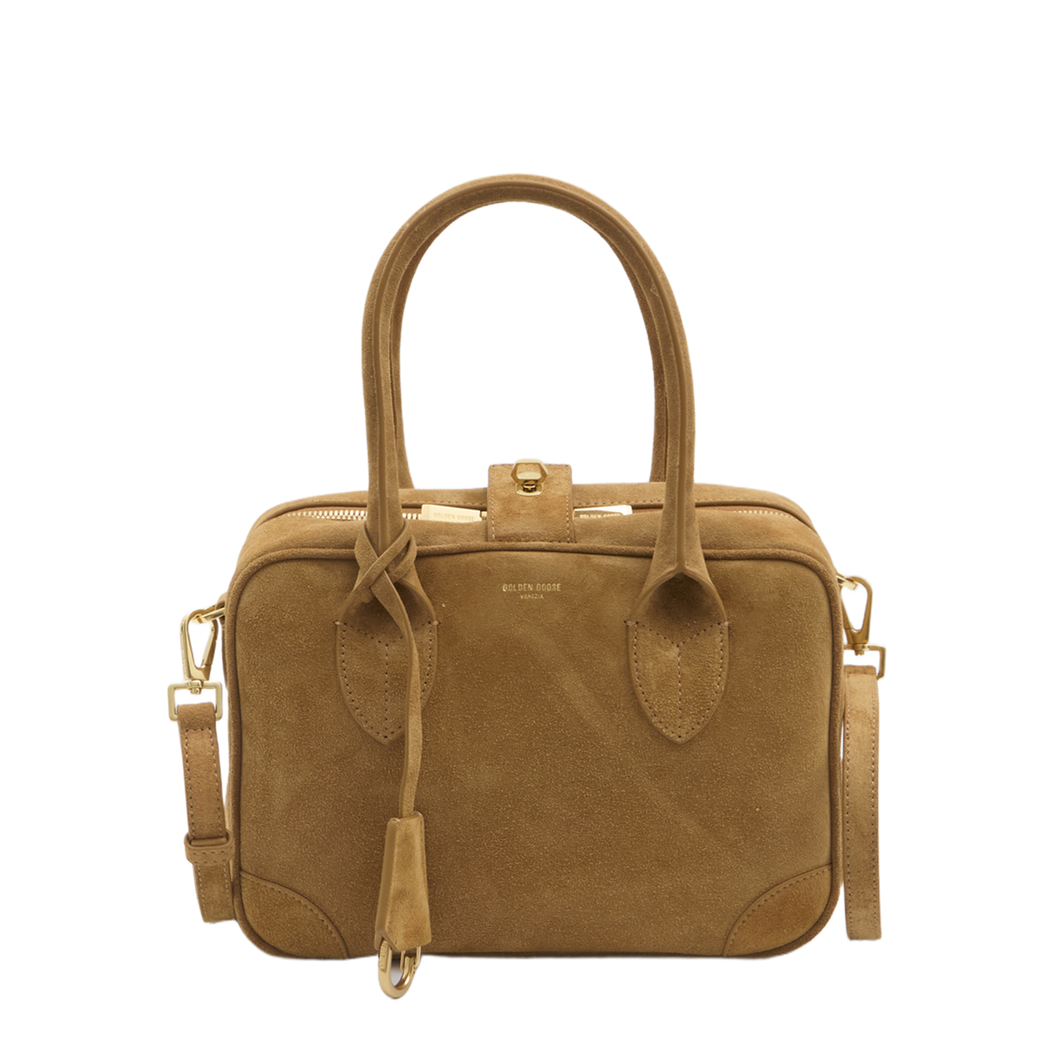 Vita Suede Leather Tote Bag - Image 1