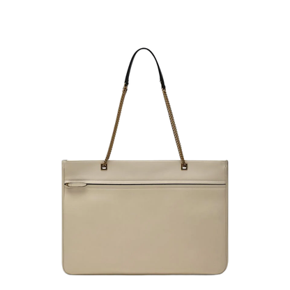 Large Viva Superstar Bag in Butter White/Black - Image 2