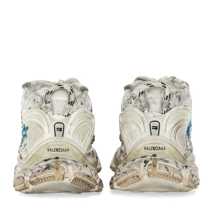 White Runner Sneakers - Image 4
