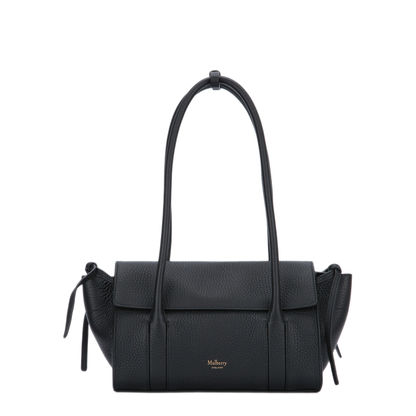 Bayswater Mini Calf Leather Shoulder Bag - Black - Image 1