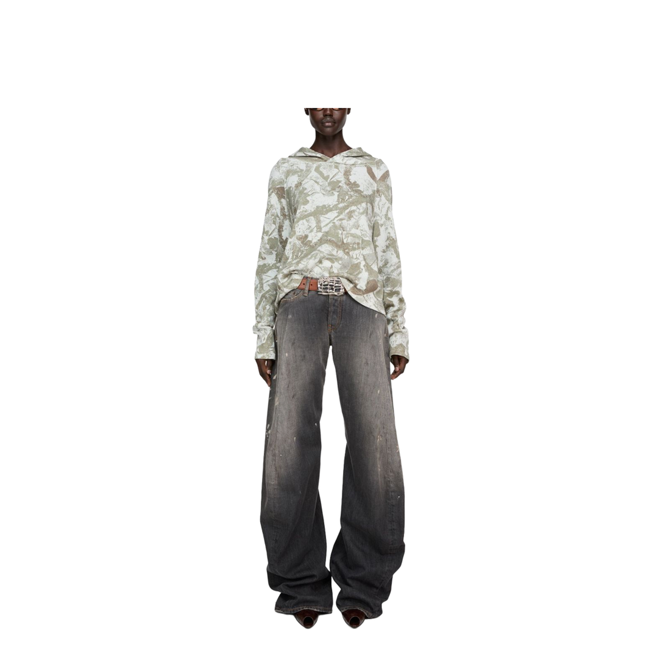 Loose Fit Jeans - Black - Image 6
