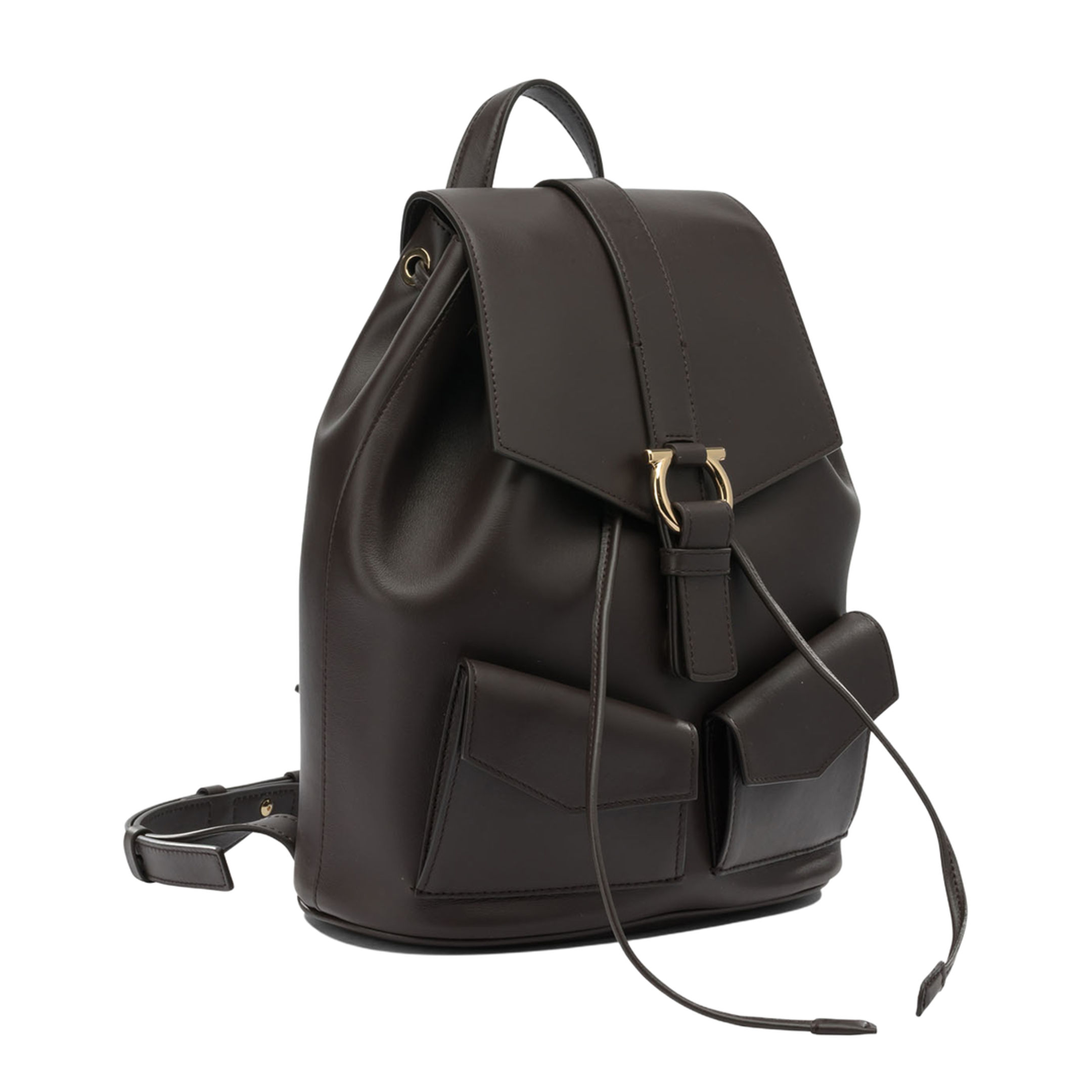 Casual Leather Backpack - Image 2