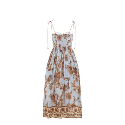 Aster Corset Midi Dress - Image 4