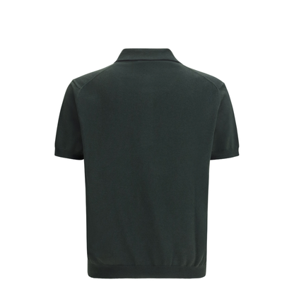 Cotton and Silk Blend Polo Shirt - Image 2